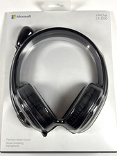 Sealed Microsoft LifeChat LX-3000 USB Stereo Headset and Microphone Sealed picture