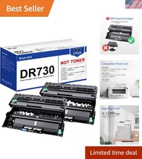 DR730 Compatible Drum Units - 2-Pack for Laser Printers with 12,000 Pages Yield picture