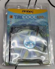 Antec TriCool 120mm Clear Case Fan with 3-Speed Switch Sleeved picture