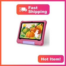 paitanry Kids Tablet 10 Inch S1-Red Octa-Core 8GB+64GB picture