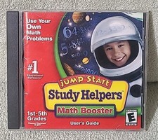 Jump Start Study Helpers Math Booster PC CD-Rom 1st-5th Grades picture