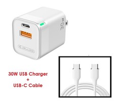 30W Fast USB-C PD Home Wall Charger for TCL Tab Tablet picture