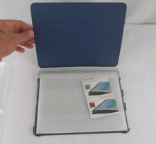 Infiland IPad Pro 11 (2018) case w/Apple Pencil Holder Navy Nice Stylish picture