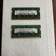 2 Hynix 512MB SODIMM 2Rx16 PC2-4200S-444-12 Memory Module picture