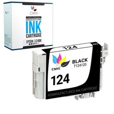 Replacement for Epson T124 124 Black Ink Cartridge Fits Stylus Workforce 320 323 picture