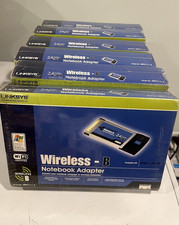 6 Pk - Cisco Linksys Wireless-B Notebook Adapter WPC11 v4 Laptop WiFi Card - New picture
