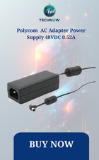 NEW Polycom FSP025-DINANS AC Adapter Power Supply 48VDC 0.52A picture