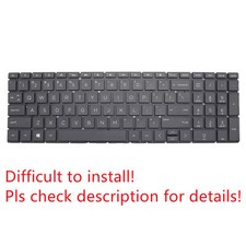 Original US Black Backlit Keyboard for HP Envy X360 15M-ds0011dx Backlight picture