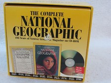 THE COMPLETE NATIONAL GEOGRAPHIC 30 CD-Rom Set 1888-1990s picture