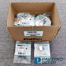 New (BOX OF 50) Fit For Panduit Cat6a 10 Gig Mini-Com Jack Orange CJ6X88TGOR picture