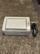 Samsung ML-2165W Wireless Monochrome Laser Printer Tested 2 power cords included picture