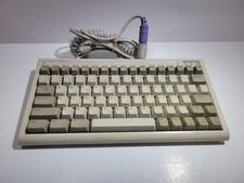 Vintage BTC 5100C Compact PS/2 Keyboard Gray Wired QWERTY Plug & Play Retro picture