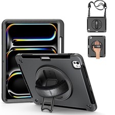 Protective Case for iPad Pro 13 Inch M4 2024, Shockproof Rugged A2925/A2926 C... picture
