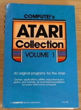 Compute's Atari Collection Volume 1 1985 Book Atari 800 XL XE Vintage Computer picture