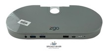 ZGO Zdock 30-0046-SL Dual Video USB Zgonic Monitor Arm Docking Station - Gray picture
