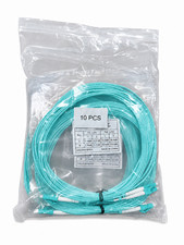 Any Connector Fiber Patch Cables OM3 Multimode Duplex Jumpers Bulk 1M - 30M picture
