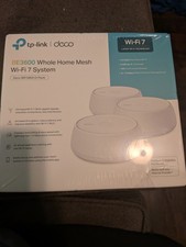 TP-Link BE3600 Whole Home Mesh Wi-Fi 7 System White Deco WB10800 (3 Pack) NEW picture