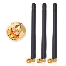 3-Pack 868MHz 915MHz Zigbee RFID 2dBi Antenna SMA Aerial for Smart Home Control picture