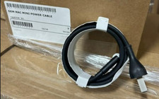OEM APPLE BLACK 2-PRONG AC POWER CORD - Mac mini 2018, M1 2020, M2 2023 picture