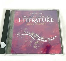 The Language Of Literature British Literature  McDougal Littell CD-ROM New  picture