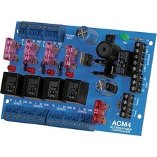 Altronix ACM4 Access Power Controller, 4 Fused Relay Outputs, Board picture