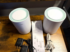 Cudy M1300 AC1200 1200Mbps Mesh Gigabit Router 2-Pack White 2 LAN Ports picture