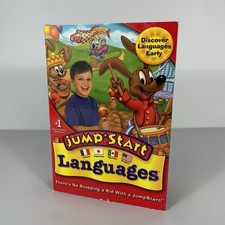JumpStart Languages Age 3-6 2000s Era Windows CD‑ROM Vista/XP Compatible Vintage picture