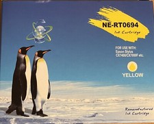 (2) Pack G&G NE-RT0694 Yellow Printer Ink for Epson Stylus Brand New in Box picture