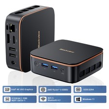 Blackview MP20 Mini PC Win 11 Pro 16GB 512GB SSD Ryzen™ 3 MINI Computer 4K Dual picture