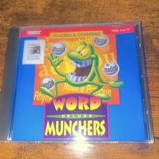 MECC Word Munchers Deluxe Reading & Grammar CD, Windows 95, English, Ages 6-11 picture