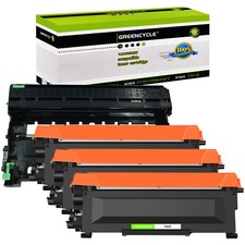 3 TN450 + 1 DR420 Toner drum Set For Brother DR450 HL-2240 2220 2270DW MFC-7360N picture