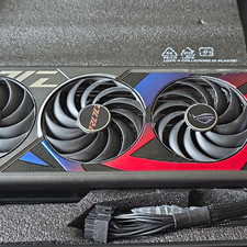 ASUS ROG Strix GeForce RTX 4070 Ti SUPER 16GB OC RGB GPU GRAPHICS CARD TESTED picture