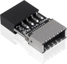 Duttek USB 2.0 to USB 3.2 Gen 1 Header Adapter, Front Panel Connector picture