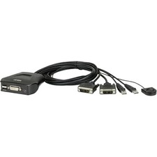 ATEN CS22D-AT 2-Port Switch KVM DVI USB 1920 x 1200 Pixel picture