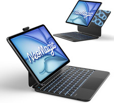 for Ipad Air 11/Pro 11 Inch Case Keyboard, Backlit, Large Trackpad picture