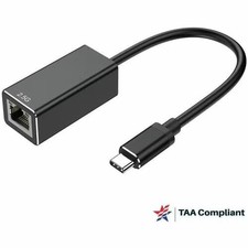 4XEM 4XUSBCRJ45TAA2 USB-C to 2.5 Gbps RJ45 Gigabit Ethernet Adapter TAA picture