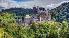 Landscape architecture old building castle tower nature Custom Gaming Mat Desk picture