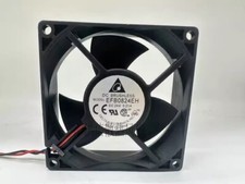 Delta EFB0824EH 8025 DC24V 0.21A 2-Wire Dual Ball Inverter Fan picture