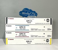 Canon GPR-31 Toner Cartridge Set KCMY For imageRUNNER C5030 C5035 C5235 C5240 picture