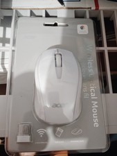 Acer Wireless Optical Mouse AMR800 Brand New white picture