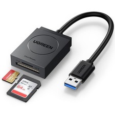 UGREEN SD Card Reader USB 3.0 Dual Slot Flash Memory Card Reader TF SD SDXC SDHC picture