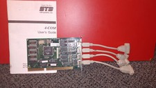 STB 4-COM RS-232 SERIAL ISA COM PORTS 4 picture