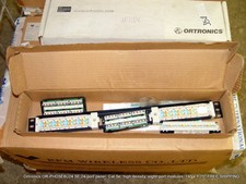 NOS Ortronics OR-PHD5E8U24 5E 24 port panel Cat 5e high density 8 port modules  picture