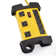 AblePower 8 Outlet Metal Power Strip Surge Protector 3ft 15A 125V 300J picture