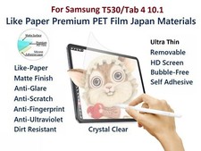 Paper Feel Matte Film Anti-Glare Screen For Samsung T530/Tab 4 10.1 picture