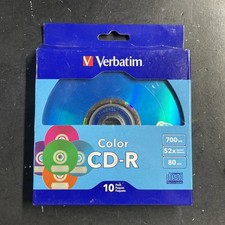Verbatim CR-R 7MB 52X With Color Branded Surface (10-pack) picture