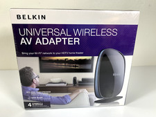 New Belkin Universal Wireless AV Adapter Sealed Box picture