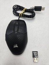 Latest Model Corsair DARK CORE RGB Pro Se Mouse (with Dongle) Good Condition picture