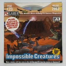 PC Gamer Demo Disc 7.23 Holiday 2002 CD-ROM Vintage PC Gaming Software picture