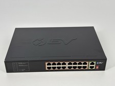 BV-Tech POE-SW1602A 16-Port PoE+ Switch, 2 Gigabit Uplinks, 130W picture